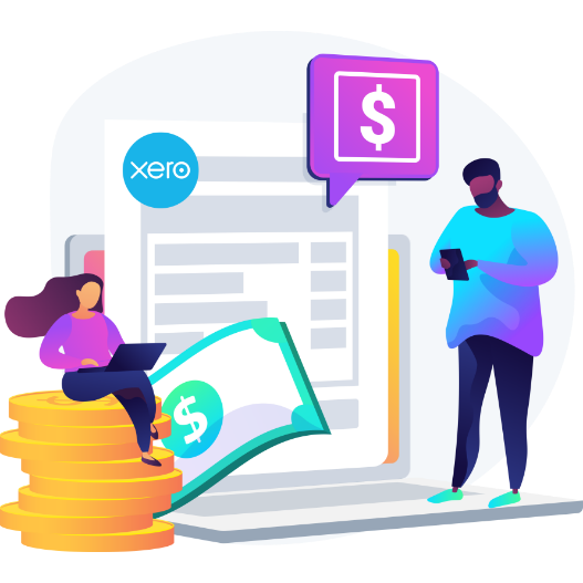 xero features illustration