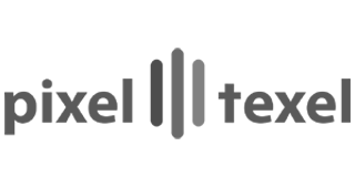 pixel texel grey logo