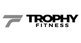 trophy fitness grey logo